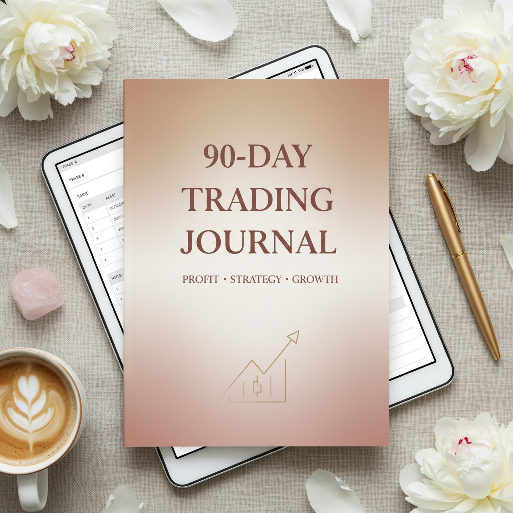 MissXAU™ 90-Day Trading Journal – Build Discipline, Consistency & Trading Confidence